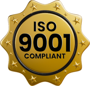 ISO 9001 Compliant Badge